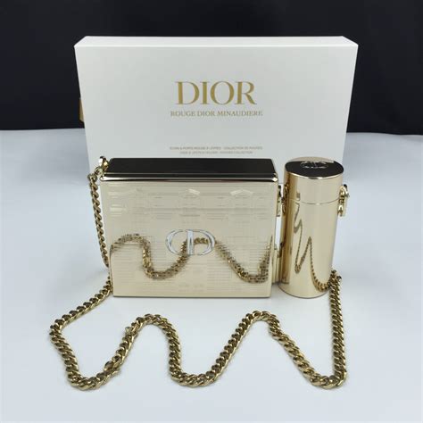 dior lipstick chain bag|rouge Dior lipstick case.